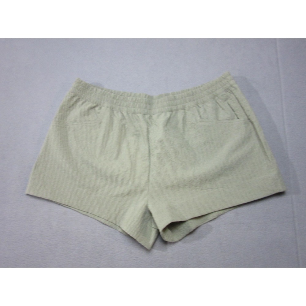 PrAna Coastal Sol Shorts Womens XL Green NWT High Rise Elastic Waist 2147971